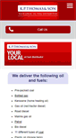 Mobile Screenshot of kpthomasfuel.co.uk